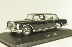 Mercedes-Benz 600 (W100) 1964, black, Altaya, MBOMS056, Mercedes-Benz Offizielle Modell Sammlung #56, 1:43 Уценка!