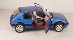 Peugeot 205 GTI blue, 421186300, Solido 1:18