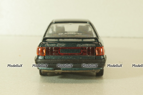Audi 90 Quattro (B3) 1987, dark blue, 1037, Schabak 1:43