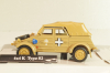 Volkswagen Type 82 (Kübelwagen) 4X4 1939, olive, Cararama 1:43