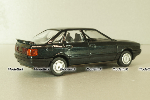 Audi 90 Quattro (B3) 1987, dark blue, 1037, Schabak 1:43