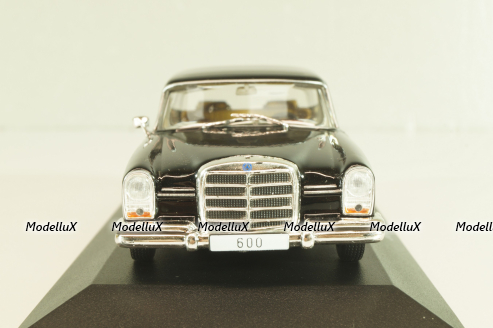 Mercedes-Benz 600 (W100) 1964, black, Altaya, MBOMS056, Mercedes-Benz Offizielle Modell Sammlung #56, 1:43 Уценка!