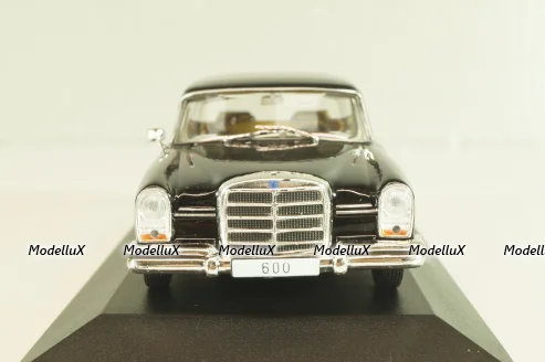 Mercedes-Benz 600 (W100) 1964, black, Altaya, MBOMS056, Mercedes-Benz Offizielle Modell Sammlung #56, 1:43 Уценка!