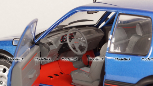 Peugeot 205 GTI blue, 421186300, Solido 1:18