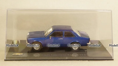 Chevrolet Chevette Luxo 1973 blue, Altaya 1:43