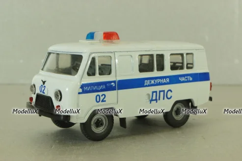 Уаз-3962, Милиция (ДПС) #2 , Агат 1:43