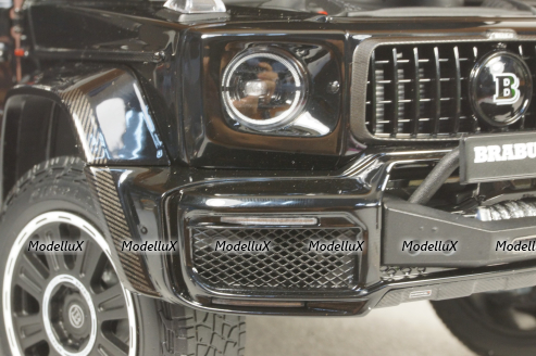 Mercedes G800 Brabus XLP Adventure Pick Up, black, ALM860521, Almost Real 1:18