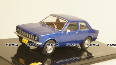 Chevrolet Chevette Luxo 1973 blue, Altaya 1:43