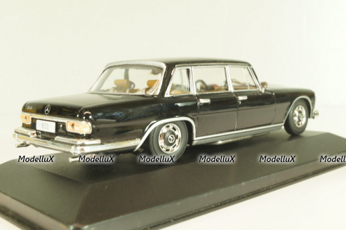 Mercedes-Benz 600 (W100) 1964, black, Altaya, MBOMS056, Mercedes-Benz Offizielle Modell Sammlung #56, 1:43 Уценка!