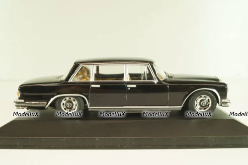 Mercedes-Benz 600 (W100) 1964, black, Altaya, MBOMS056, Mercedes-Benz Offizielle Modell Sammlung #56, 1:43 Уценка!