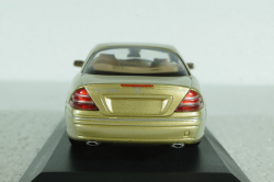 Mercedes CL 500 Coupe (C215) 1999, gold, 430038028, Minichamps 1:43 