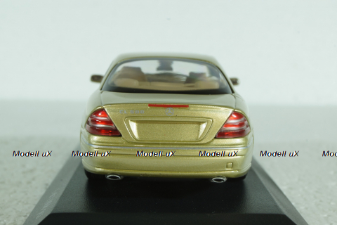 Mercedes CL 500 Coupe (C215) 1999, gold, 430038028, Minichamps 1:43