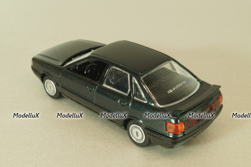Audi 90 Quattro (B3) 1987, dark blue, 1037, Schabak 1:43