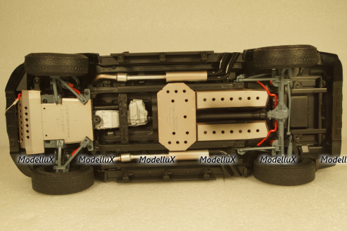 Mercedes G800 Brabus XLP Adventure Pick Up, black, ALM860521, Almost Real 1:18