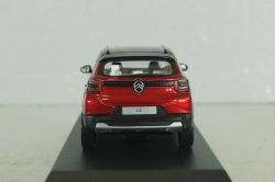 Citroën C3 2024, Red/black roof, 155310, Norev 1:43
