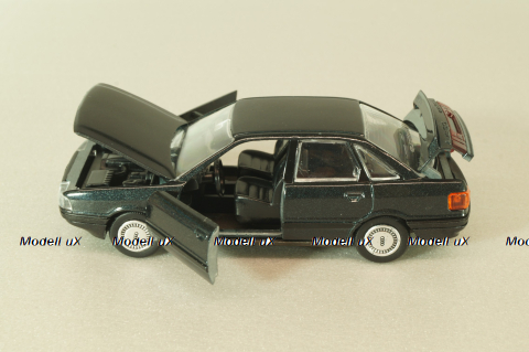 Audi 90 Quattro (B3) 1987, dark blue, 1037, Schabak 1:43