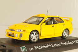 Mitsubishi Lancer Evolution VI WRC 1999, yellow, Cararama 1:43