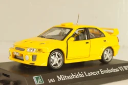 Mitsubishi Lancer Evolution VI WRC 1999, yellow, Cararama 1:43