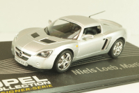 Opel Speedster, N.Loeb/M.Smith 2000, silver, OPCD131, Opel Collection Designer #131 1:43