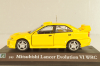 Mitsubishi Lancer Evolution VI WRC 1999, yellow, Cararama 1:43