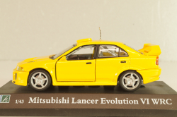Mitsubishi Lancer Evolution VI WRC 1999, yellow, Cararama 1:43