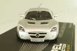 Opel Speedster, N.Loeb/M.Smith 2000, silver, OPCD131, Opel Collection Designer #131 1:43 с журналом, запечатанный!