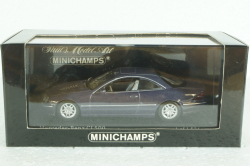 Mercedes CL 500 Coupe (C215) 1999, blue metallic, 430038025, Minichamps 1:43 