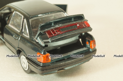 Audi 90 Quattro (B3) 1987, dark blue, 1037, Schabak 1:43