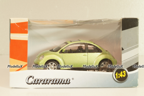Volkswagen New Beetle (A4) 1997, light green, Cararama 1:43