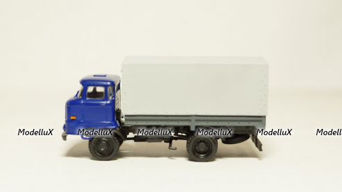 IFA wl50 кузов с тентом, серый, THW, Herpa/КУМ 1:87 