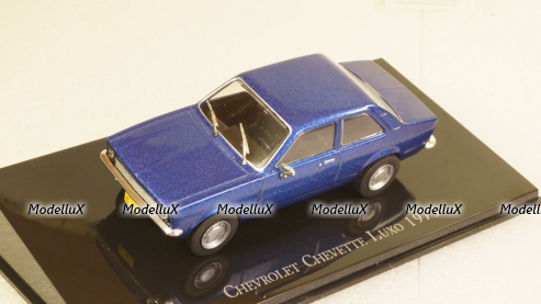 Chevrolet Chevette Luxo 1973 blue, Altaya 1:43