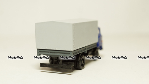 IFA wl50 кузов с тентом, серый, THW, Herpa/КУМ 1:87 