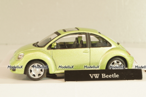Volkswagen New Beetle (A4) 1997, light green, Cararama 1:43