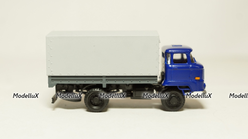 IFA wl50 кузов с тентом, серый, THW, Herpa/КУМ 1:87 