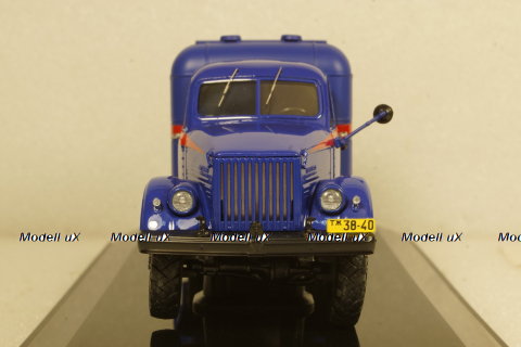 Газ 63 "АМ-2" 1957г с площадкой на крыше, кабина Молотов (Автомобиль Милицейский на шасси ГАЗ-63, Вторая модель), 106304, DiP Models 1:43