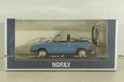 Volkswagen Golf Cabriolet 1981,  Blue, 840069, Norev 1:43