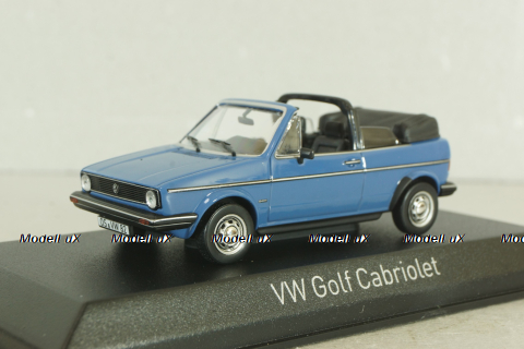 Volkswagen Golf Cabriolet 1981,  Blue, 840069, Norev 1:43