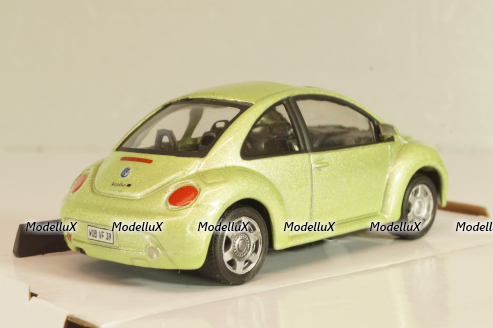 Volkswagen New Beetle (A4) 1997, light green, Cararama 1:43 Уценка!