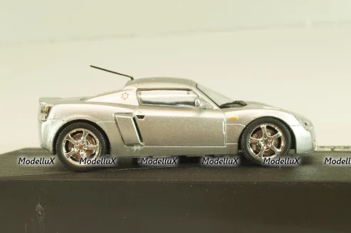 Opel Speedster, N.Loeb/M.Smith 2000, silver, OPCD131, Opel Collection Designer #131 1:43 с журналом, запечатанный!