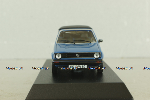Volkswagen Golf Cabriolet 1981,  Blue, 840069, Norev 1:43