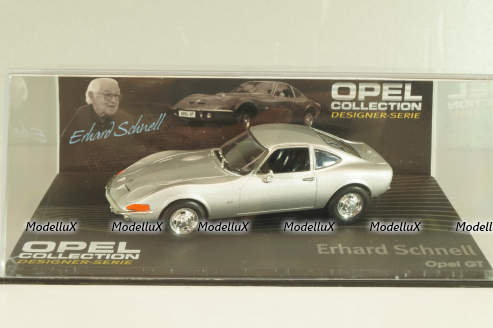 Opel Speedster, N.Loeb/M.Smith 2000, silver, OPCD131, Opel Collection Designer #131 1:43