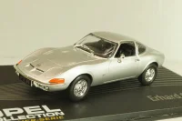 Opel GT, Erhard Schnell 1968, silver, OPCD121, Opel Collection Designer #121 1:43
