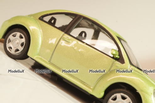 Volkswagen New Beetle (A4) 1997, light green, Cararama 1:43 Уценка!