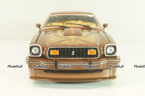 Ford Mustang II King Cobra 1978, brown, 13669, Greenlight 1:18