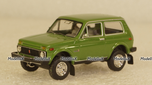 Lada Niva, green, BRE27201, Brekina 1:87