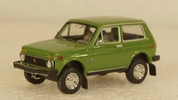 Lada Niva, green, BRE27201, Brekina 1:87