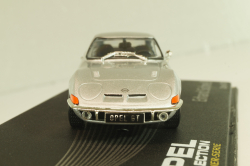 Opel GT, Erhard Schnell 1968, silver, OPCD121, Opel Collection Designer #121 1:43