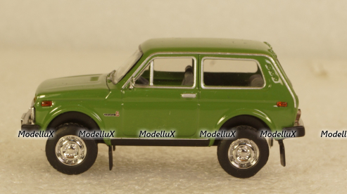 Lada Niva, green, BRE27201, Brekina 1:87