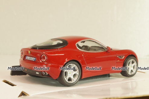 Alfa Romeo 8C Competizione 2007, red, Cararama 1:43