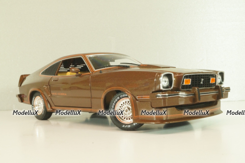 Ford Mustang II King Cobra 1978, brown, 13669, Greenlight 1:18